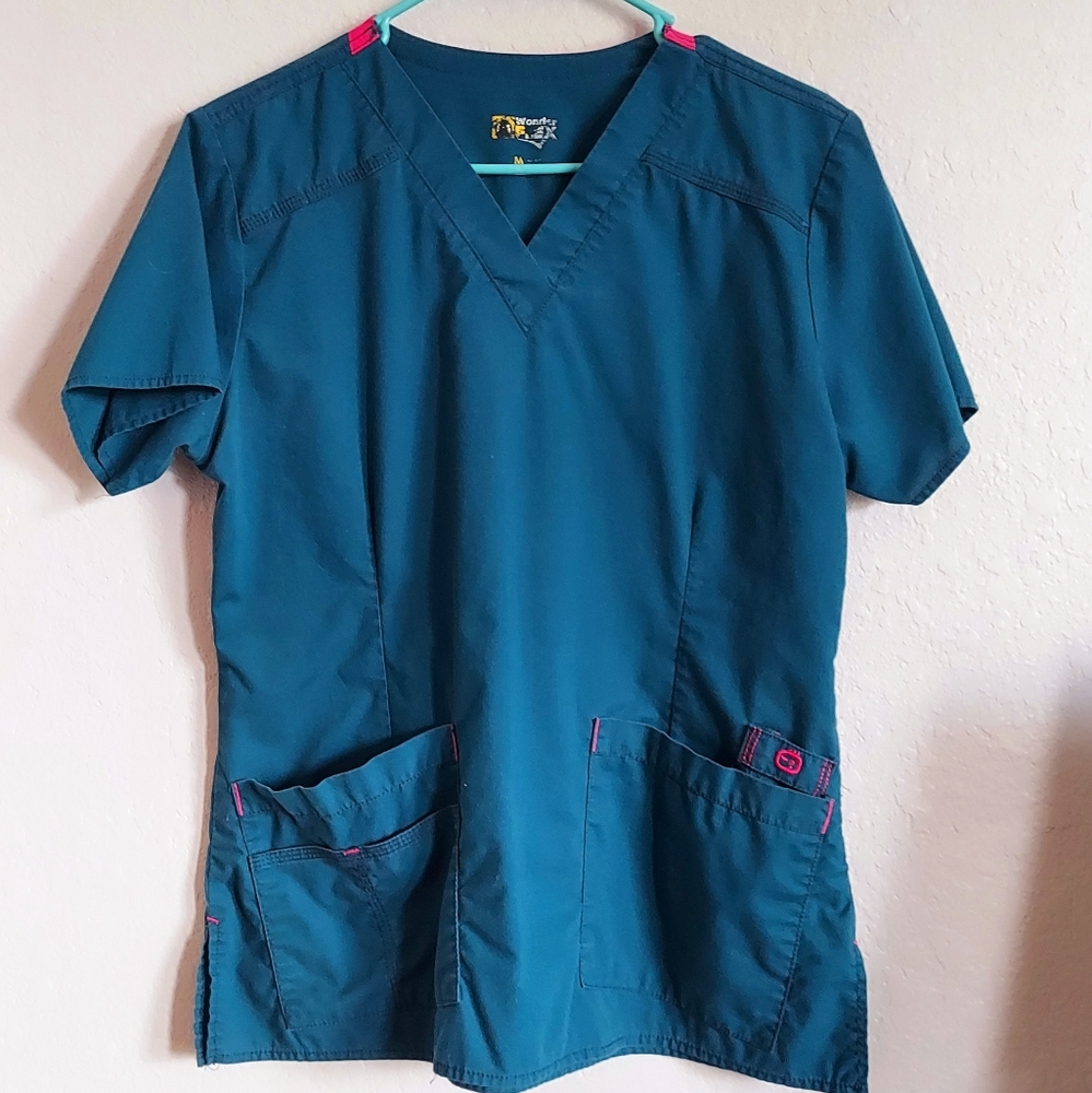 WonderWink Scrub Top Med